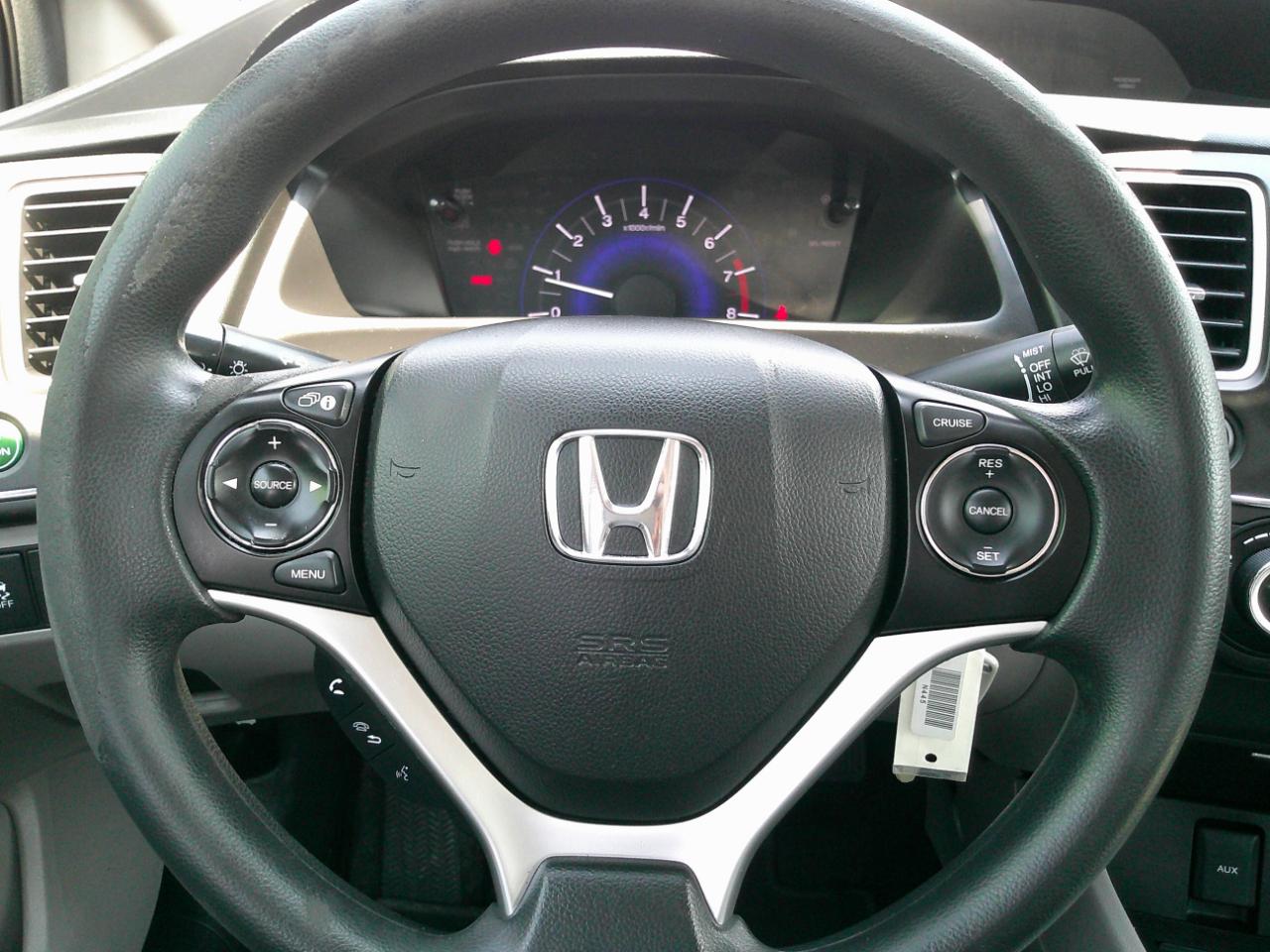 Honda Civic LX Sedan 5-Speed MT 2015