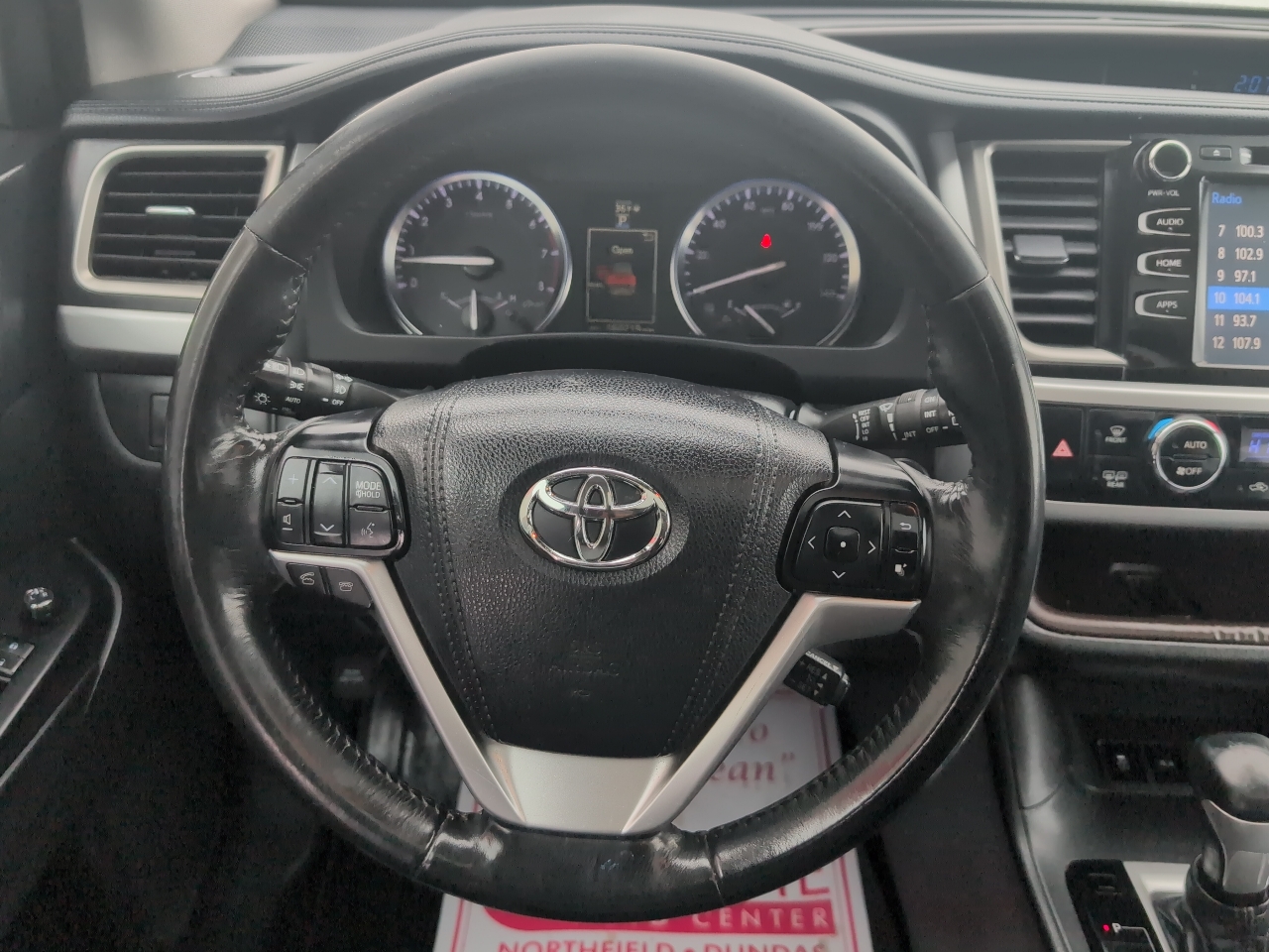 Toyota Highlander XLE AWD V6 2015