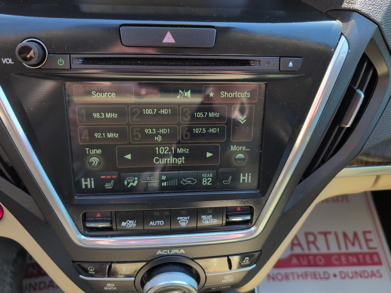 Acura MDX SH-AWD 9-Spd AT w/Tech Package 2017