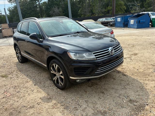 Black 2017 Volkswagen Touareg SUV / Crossover Automatic