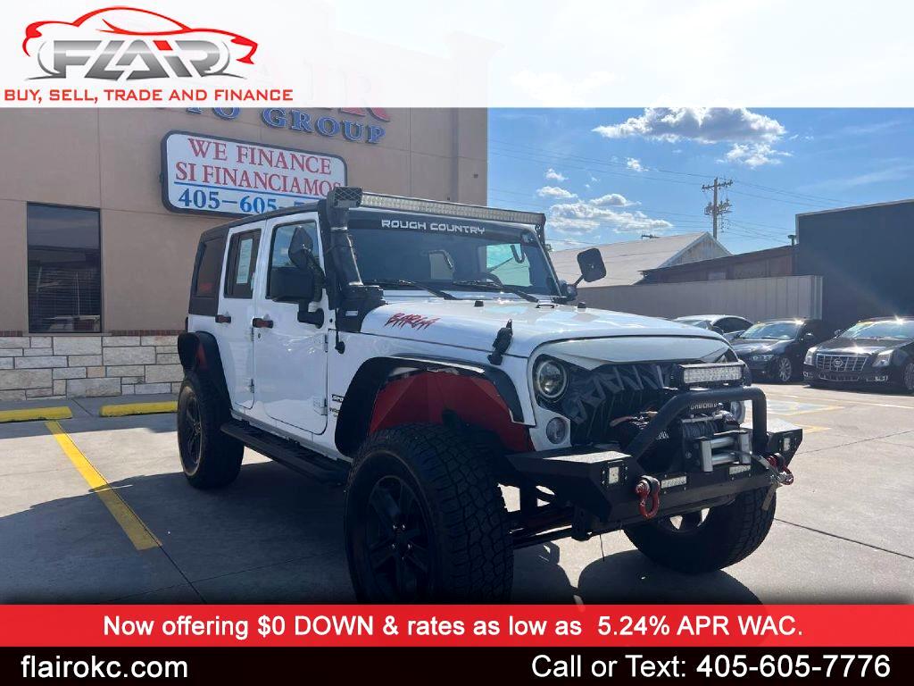 Buy Here Pay Here 2017 Jeep Wrangler Unlimited Sport 4x4 for Sale in  Oklahoma City OK 73112 Flair Auto