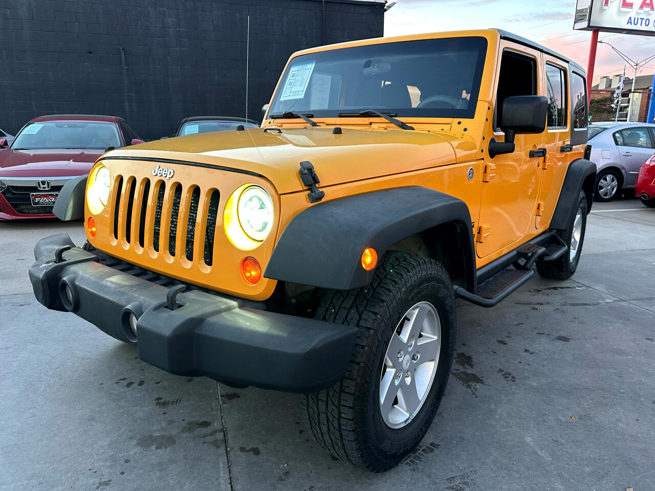 Jeep Wrangler Unlimited 4WD 4dr Sport 2012