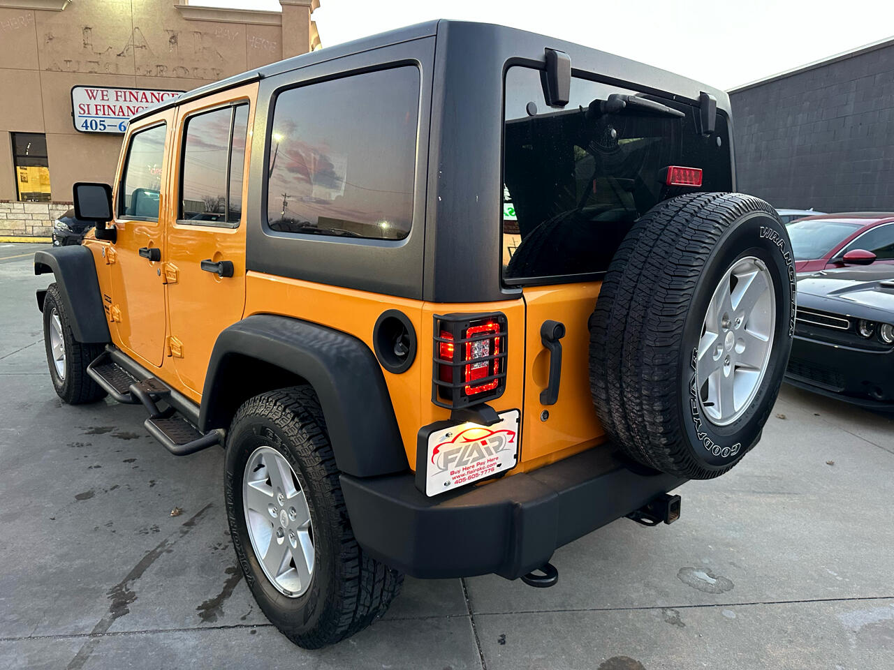Jeep Wrangler Unlimited 4WD 4dr Sport 2012