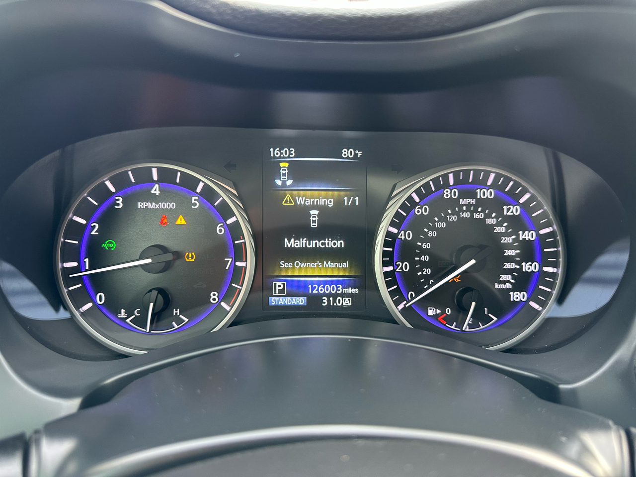 Infiniti Q50 4dr Sdn 2.0t Premium RWD 2016