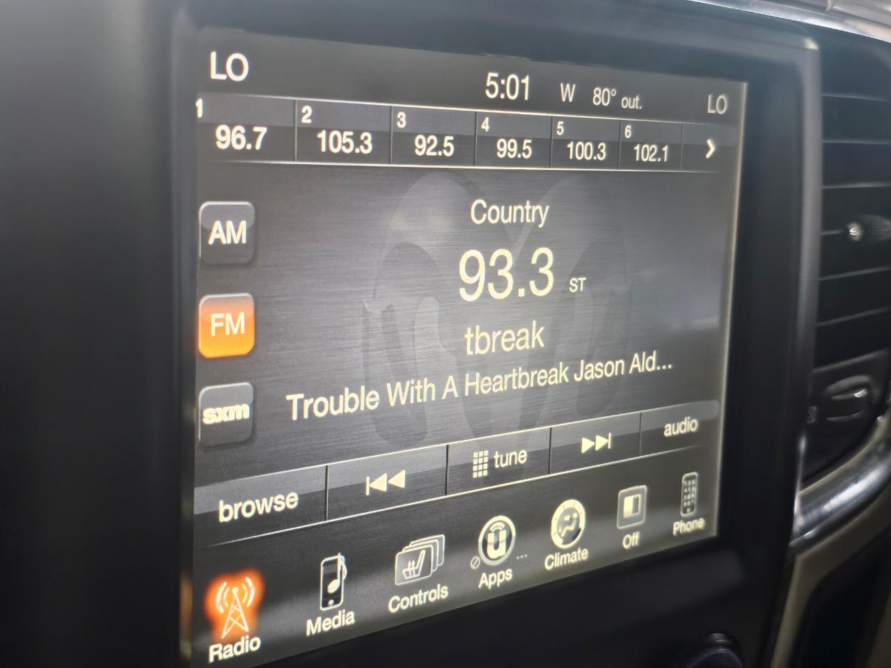 RAM 1500 Laramie 4x4 Crew Cab 5'7" Box 2017