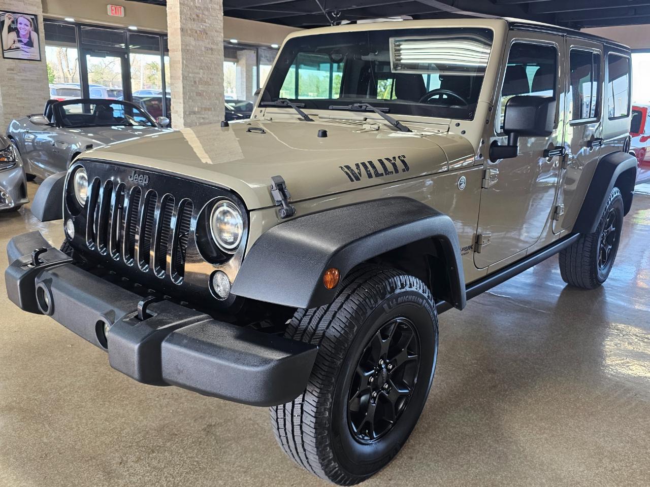 Jeep Wrangler JK Unlimited Willys Wheeler 4x4 2018