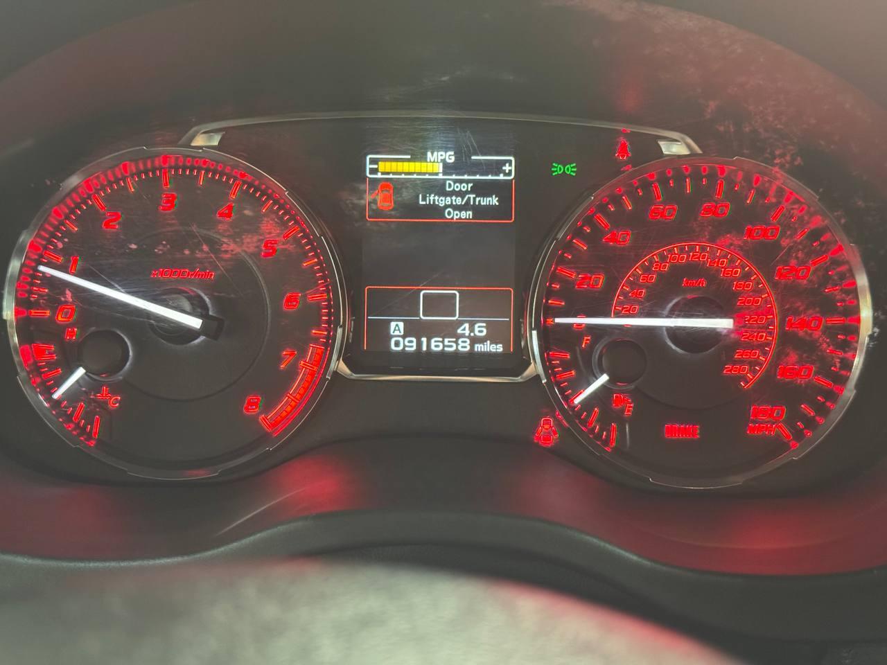 Subaru WRX 4dr Sdn Man 2015