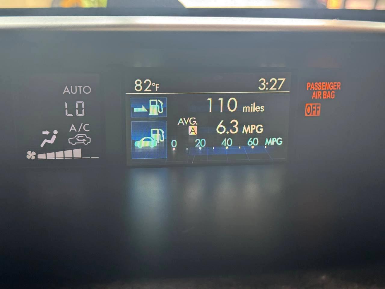 Subaru WRX 4dr Sdn Man 2015