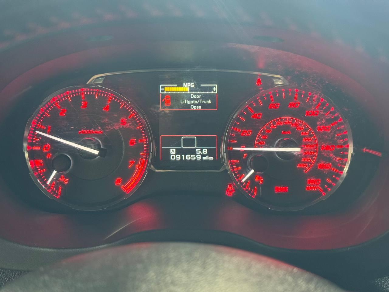 Subaru WRX 4dr Sdn Man 2015