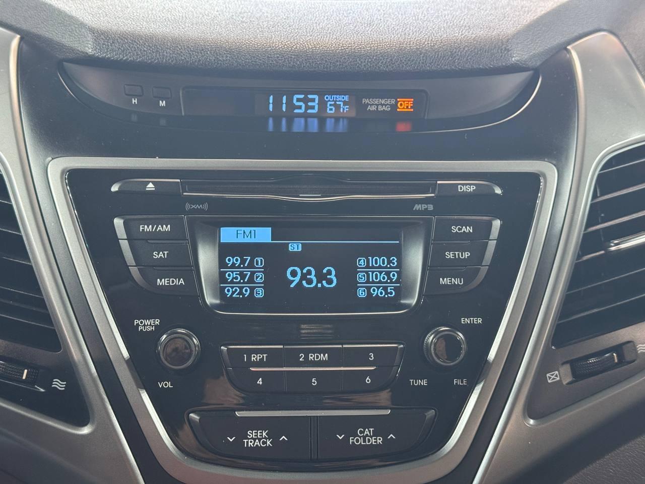 Hyundai Elantra 4dr Sdn Auto SE (Alabama Plant) 2016