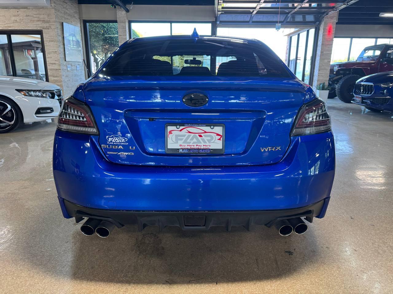 Subaru WRX Manual 2019