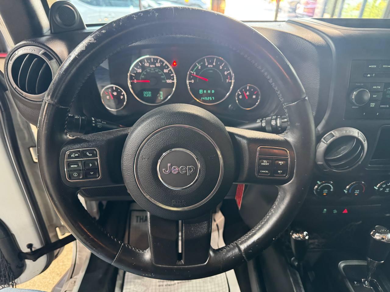 Jeep Wrangler Unlimited 4WD 4dr Sport 2012