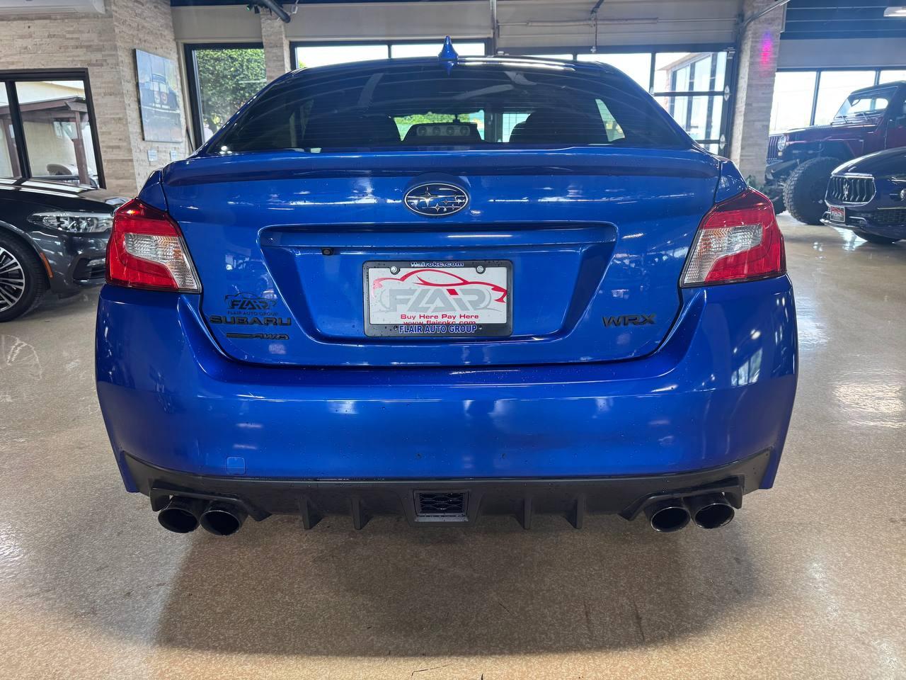Subaru WRX Premium Manual 2019