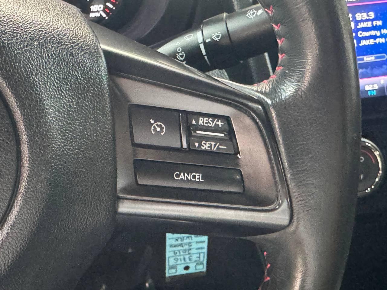 Subaru WRX Premium Manual 2019