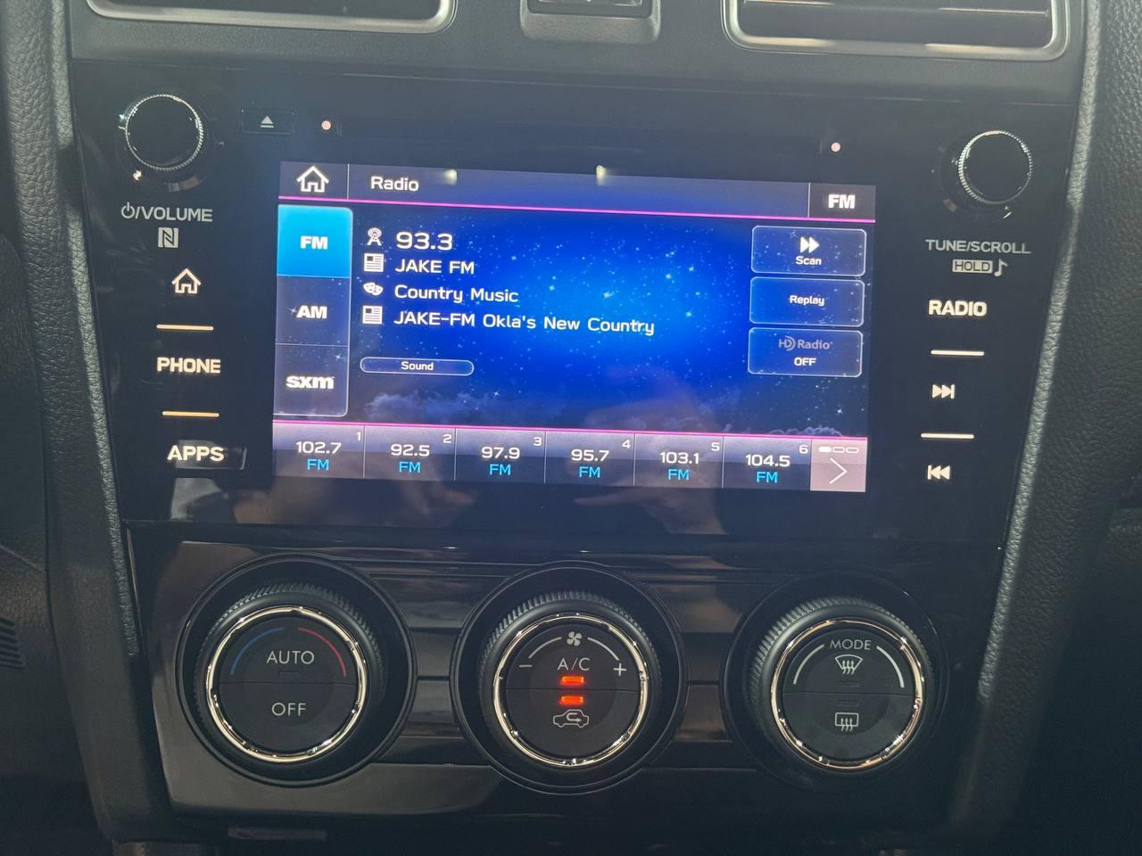 Subaru WRX Premium Manual 2019
