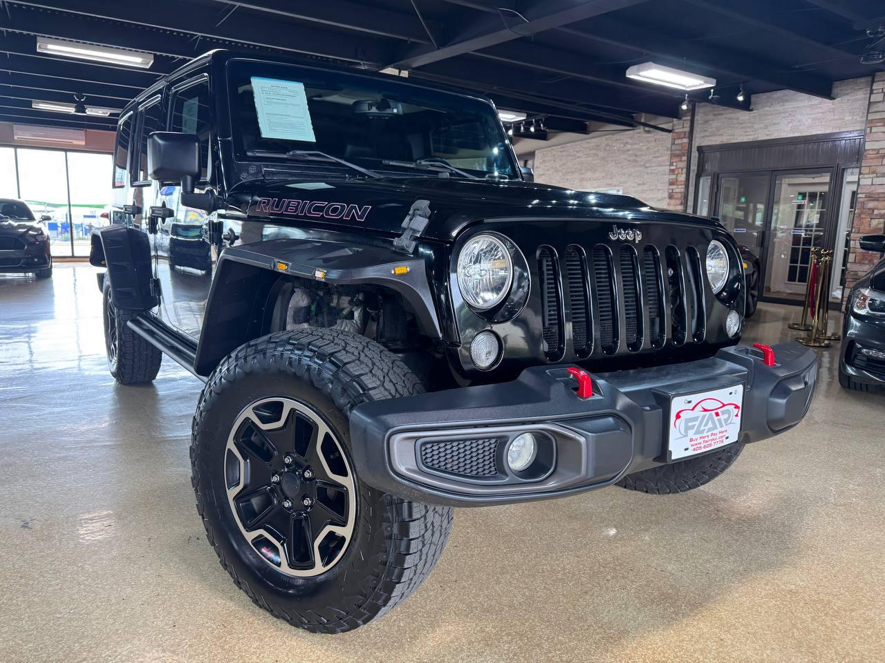 2016 Jeep Wrangler Unlimited 4WD 4dr Rubicon Hard Rock