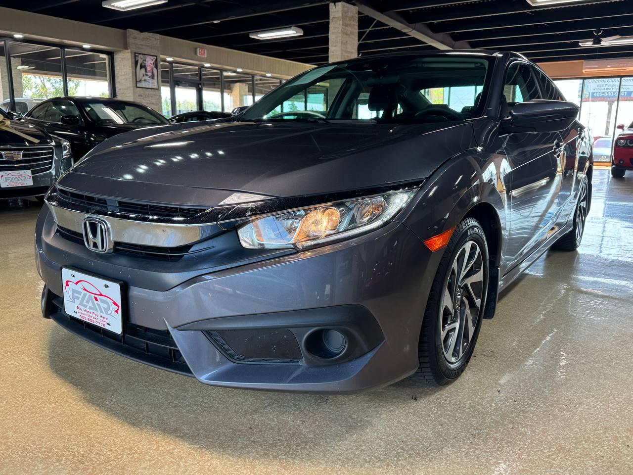 Honda Civic Sedan 4dr CVT EX w/Honda Sensing 2016