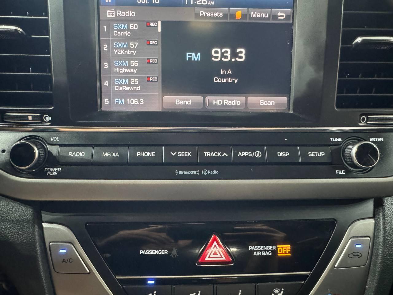 Hyundai Elantra SEL 2.0L Auto (Alabama) 2018