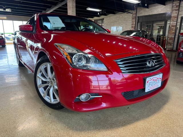 Red 2013 INFINITI G37 Coupe Rear-Wheel Drive Automatic