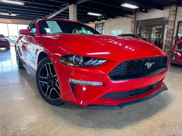 Red 2023 Ford Mustang Convertible Rear-Wheel Drive Automatic