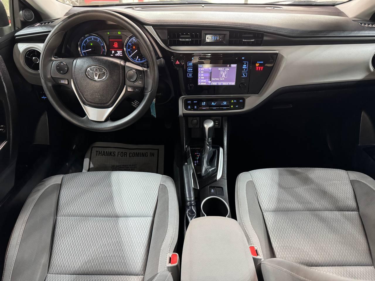 Toyota Corolla L CVT (Natl) 2019