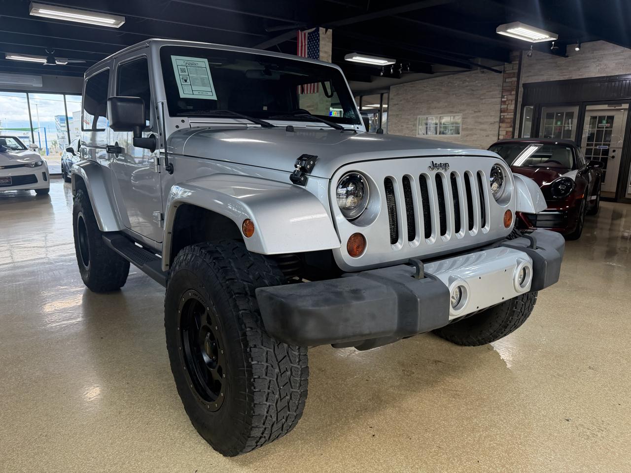 Silver 2011 Jeep Wrangler SUV / Crossover Four-Wheel Drive Automatic