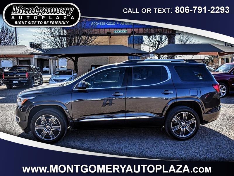 Used 2017 GMC Acadia Denali FWD for Sale in Lubbock TX 79424 Montgomery