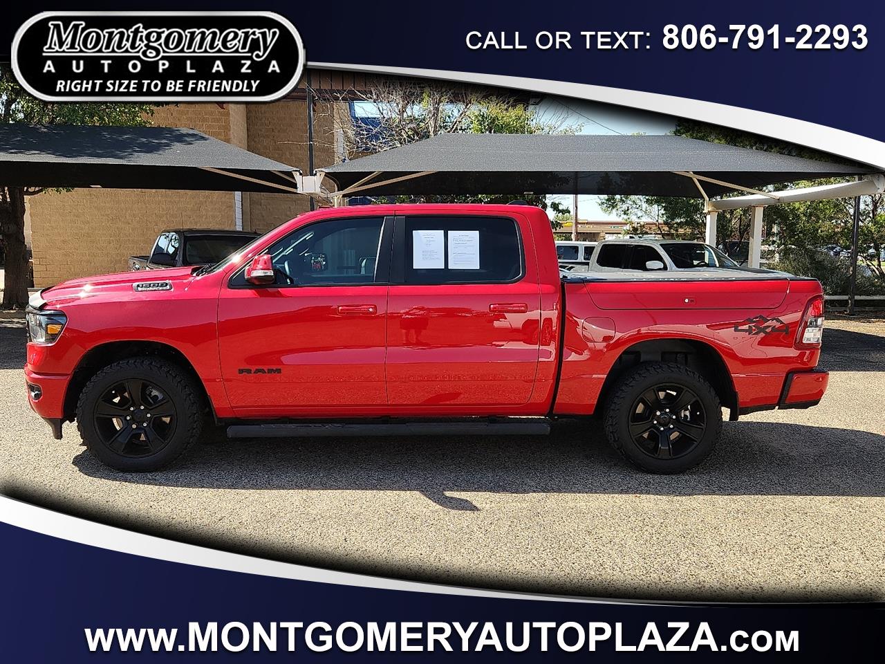2020 RAM 1500 "Big Horn Crew Cab 4x4 5'7"" Box"
