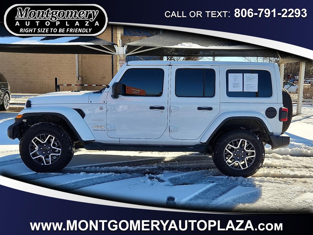 2024 Jeep Wrangler 4-Door Sahara 4x4