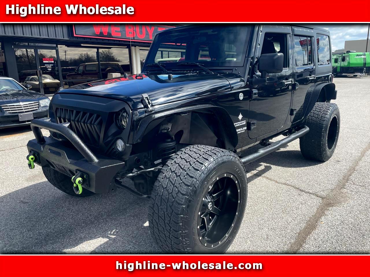 Used 2015 Jeep Wrangler Unlimited Sport 4WD for Sale in Dickson TN 37055  Highline Wholesale