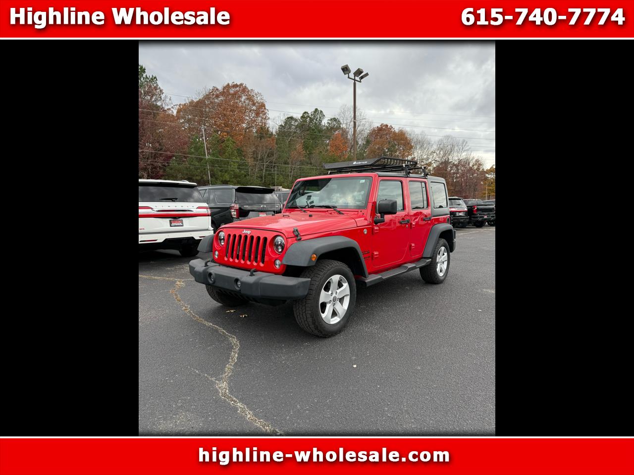 Used Car 2015 Jeep Wrangler Unlimited  4wd 4dr Sport For Sale Under $20,000 In Dickson, Tennessee