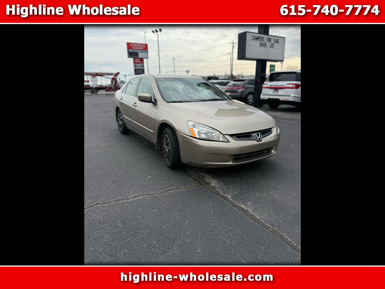 2007 Honda Accord Sdn 4dr I4 AT LX