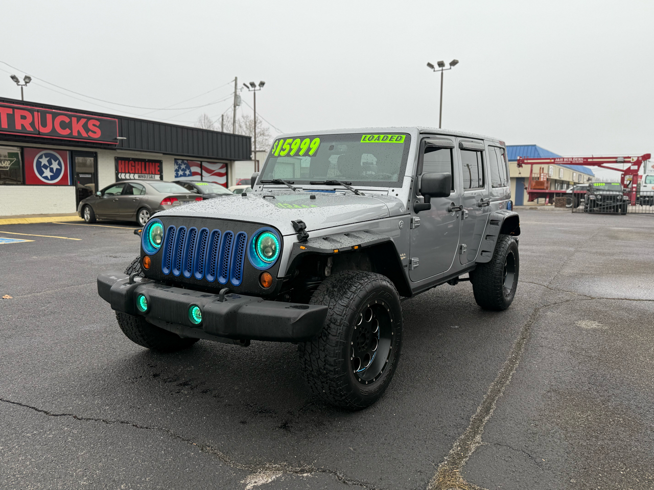 Used Car 2013 Jeep Wrangler Unlimited  4wd 4dr Sahara For Sale Under $20,000 In Dickson, Tennessee
