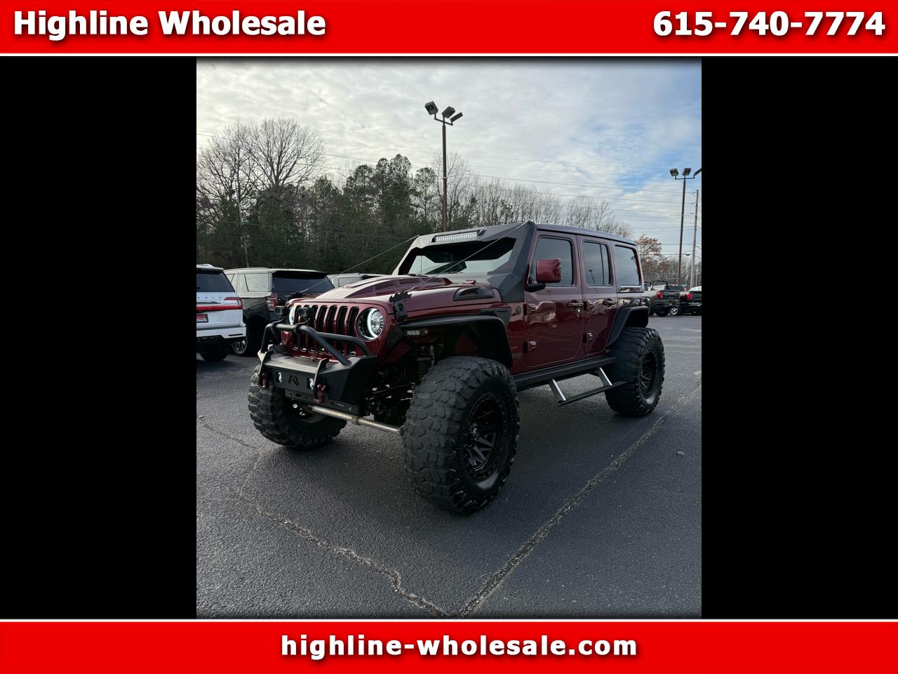 Used Car 2021 Jeep Wrangler  Unlimited Sahara High Altitude 4x4 For Sale Under $40,000 In Dickson, Tennessee