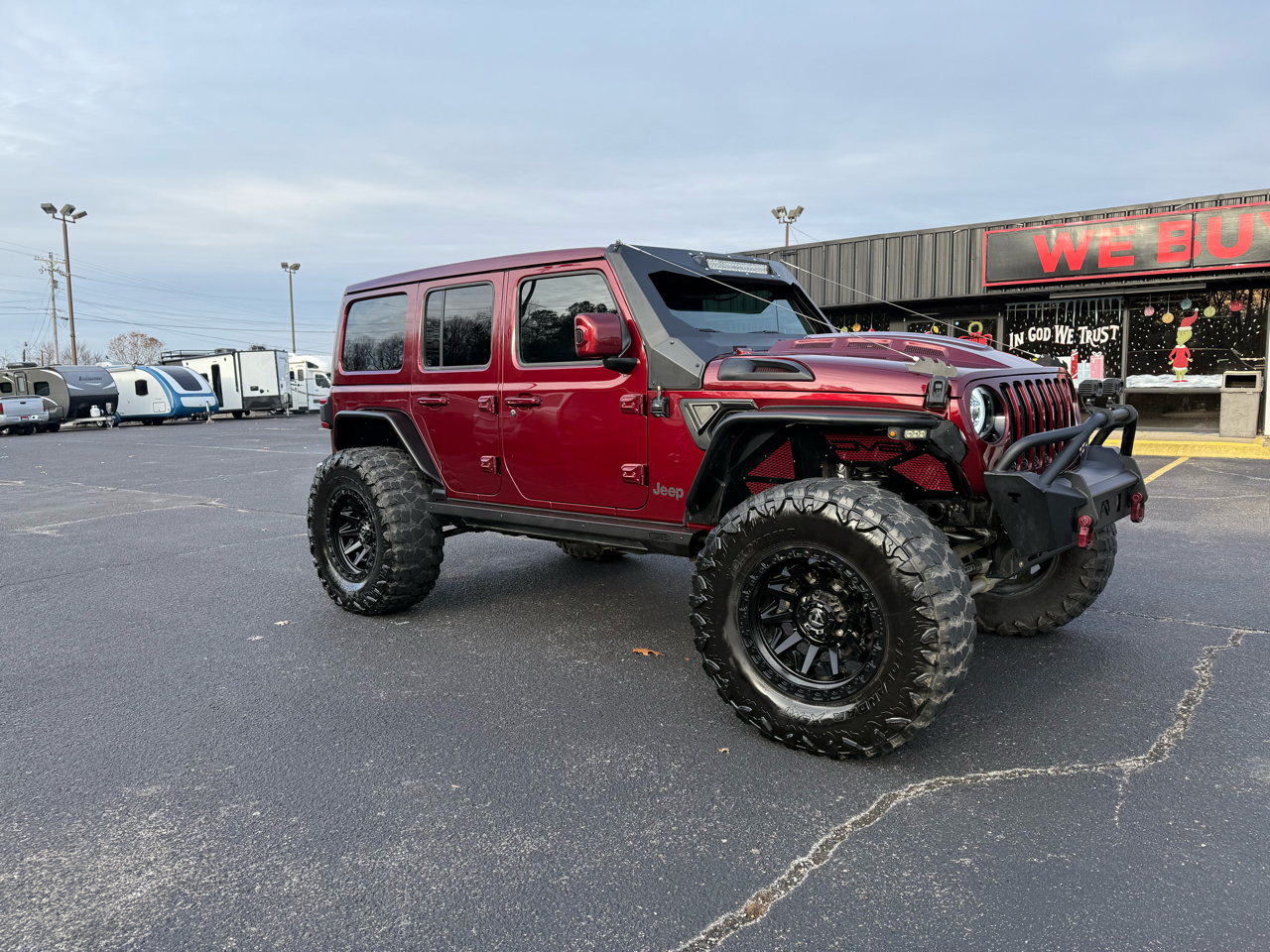 Used Car 2021 Jeep Wrangler  Unlimited Sahara High Altitude 4x4 For Sale Under $40,000 In Dickson, Tennessee
