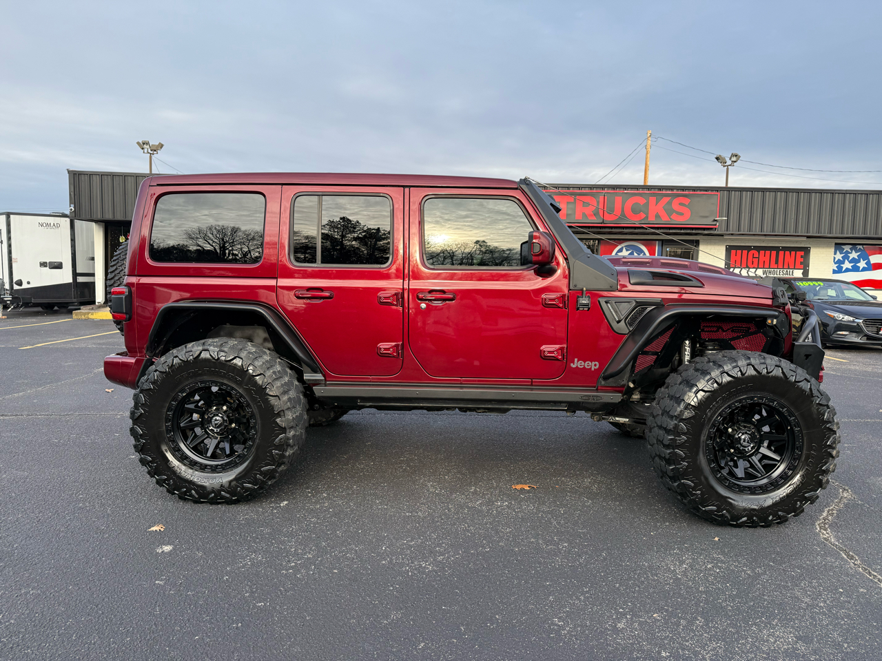 Used Car 2021 Jeep Wrangler  Unlimited Sahara High Altitude 4x4 For Sale Under $40,000 In Dickson, Tennessee