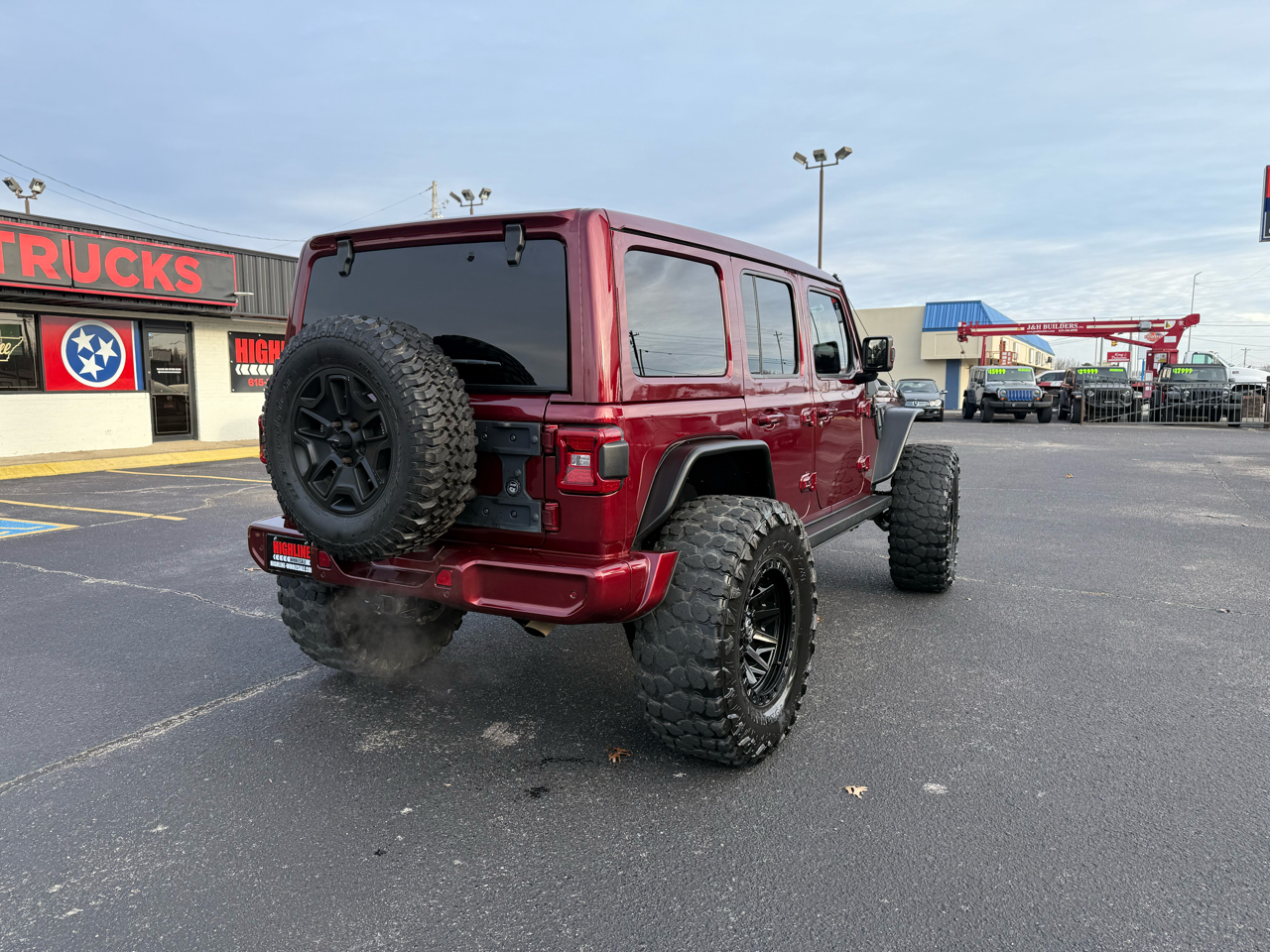 Used Car 2021 Jeep Wrangler  Unlimited Sahara High Altitude 4x4 For Sale Under $40,000 In Dickson, Tennessee