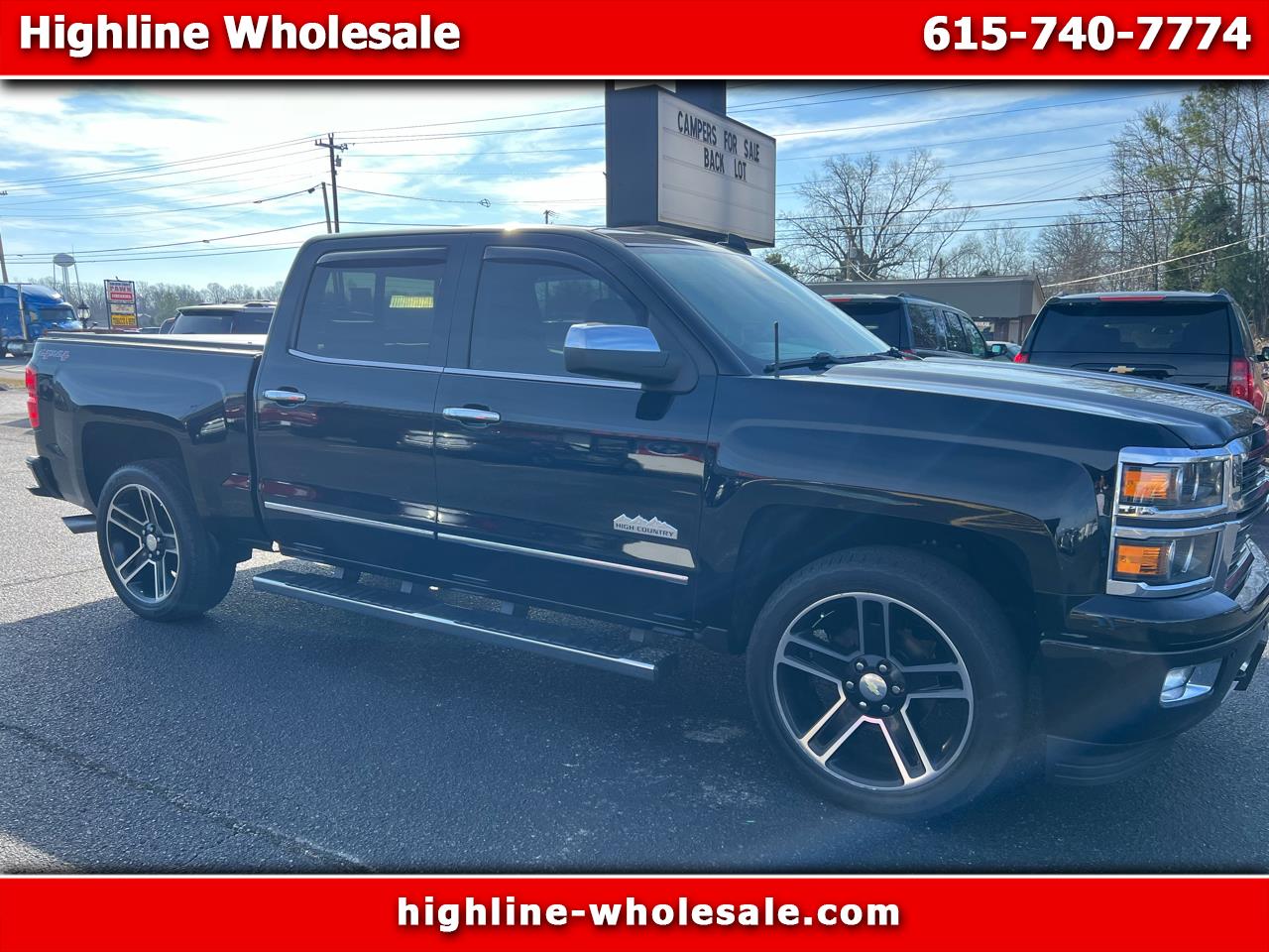 2015 Chevrolet Silverado 1500 4WD Crew Cab 143.5" High Country