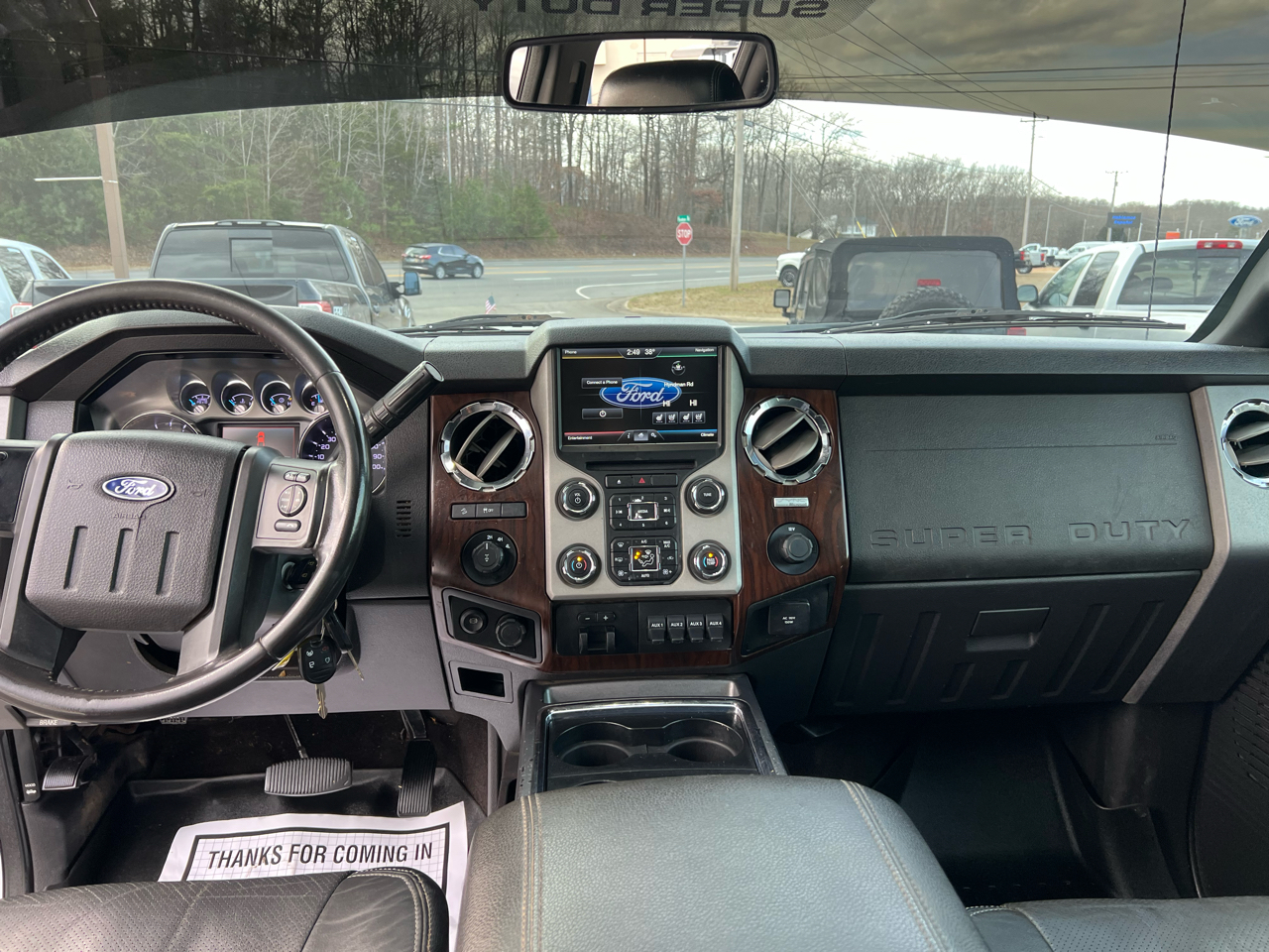 Ford Super Duty F-250 SRW 4WD Crew Cab 172" Lariat 2015