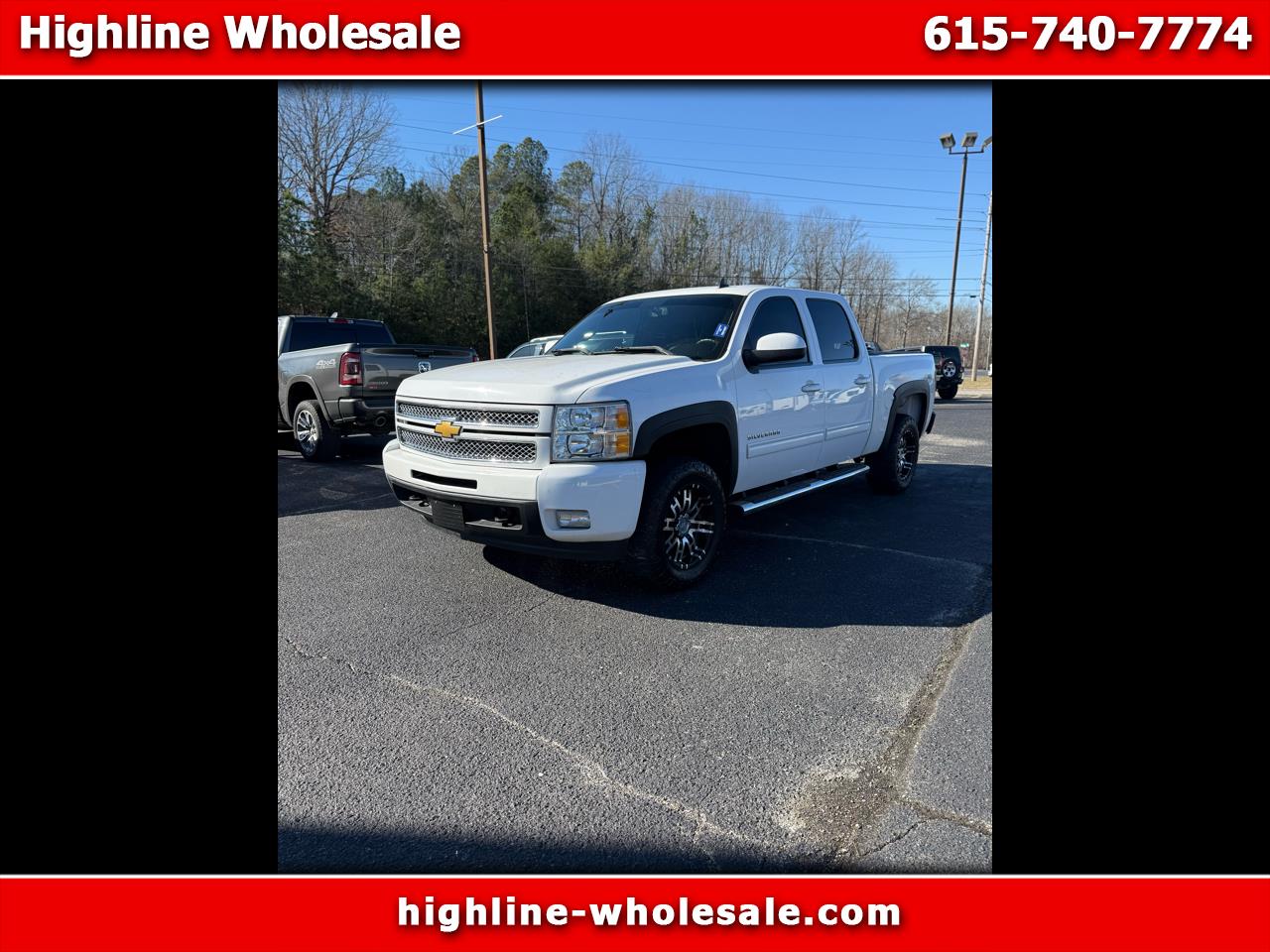 2013 Chevrolet Silverado 1500 4WD Crew Cab 143.5" LTZ