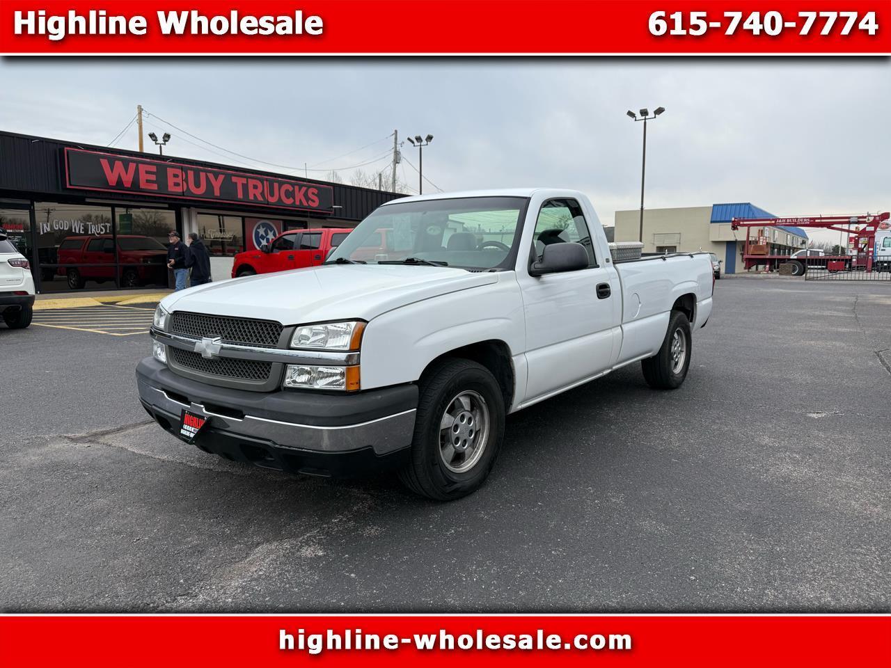 Chevrolet Silverado 1500 Reg Cab 133.0" WB Work Truck 2003