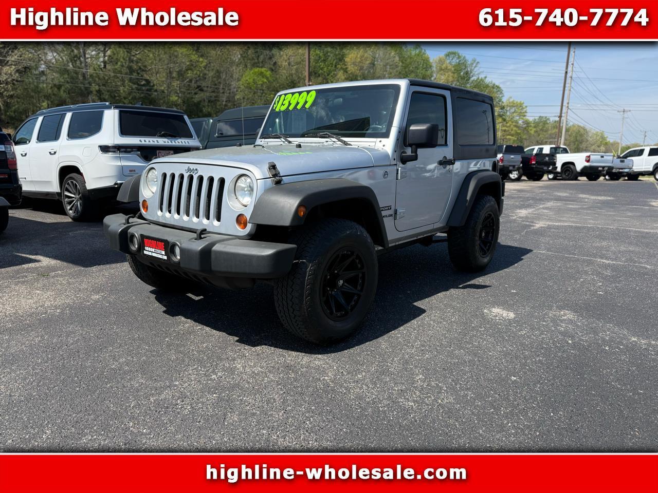 Used Car 2012 Jeep Wrangler  4wd 2dr Sport For Sale Under $15,000 In Dickson, Tennessee