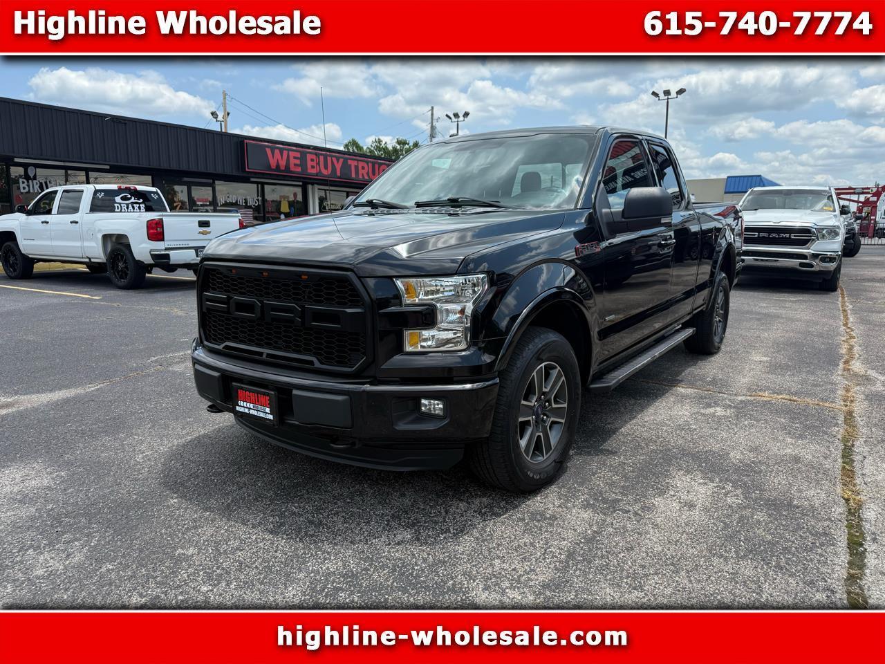 2016 Ford F-150 4WD SuperCab 145" XLT