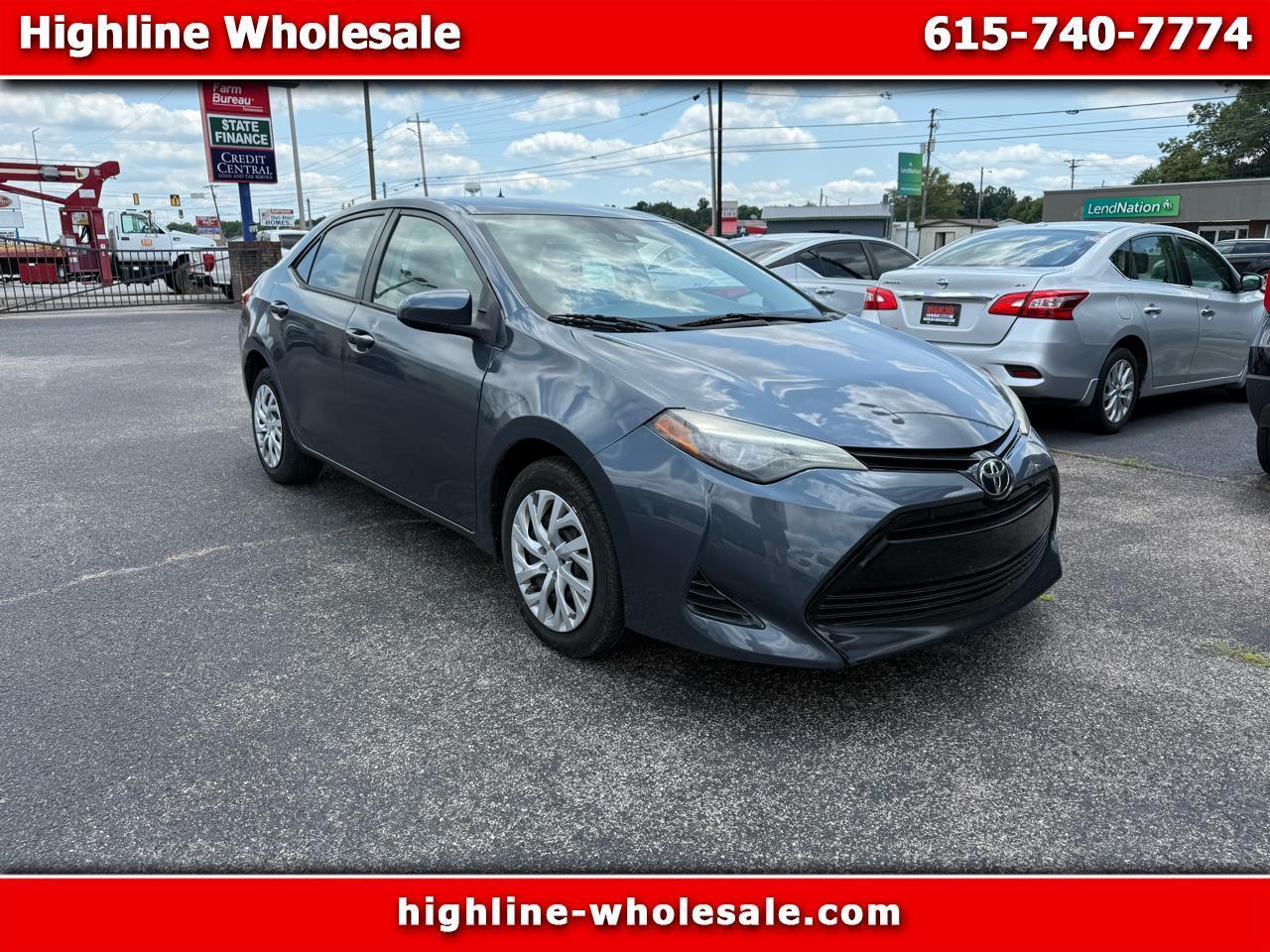 Used Car 2017 Toyota Corolla  L Cvt (natl) For Sale Under $15,000 In Dickson, Tennessee