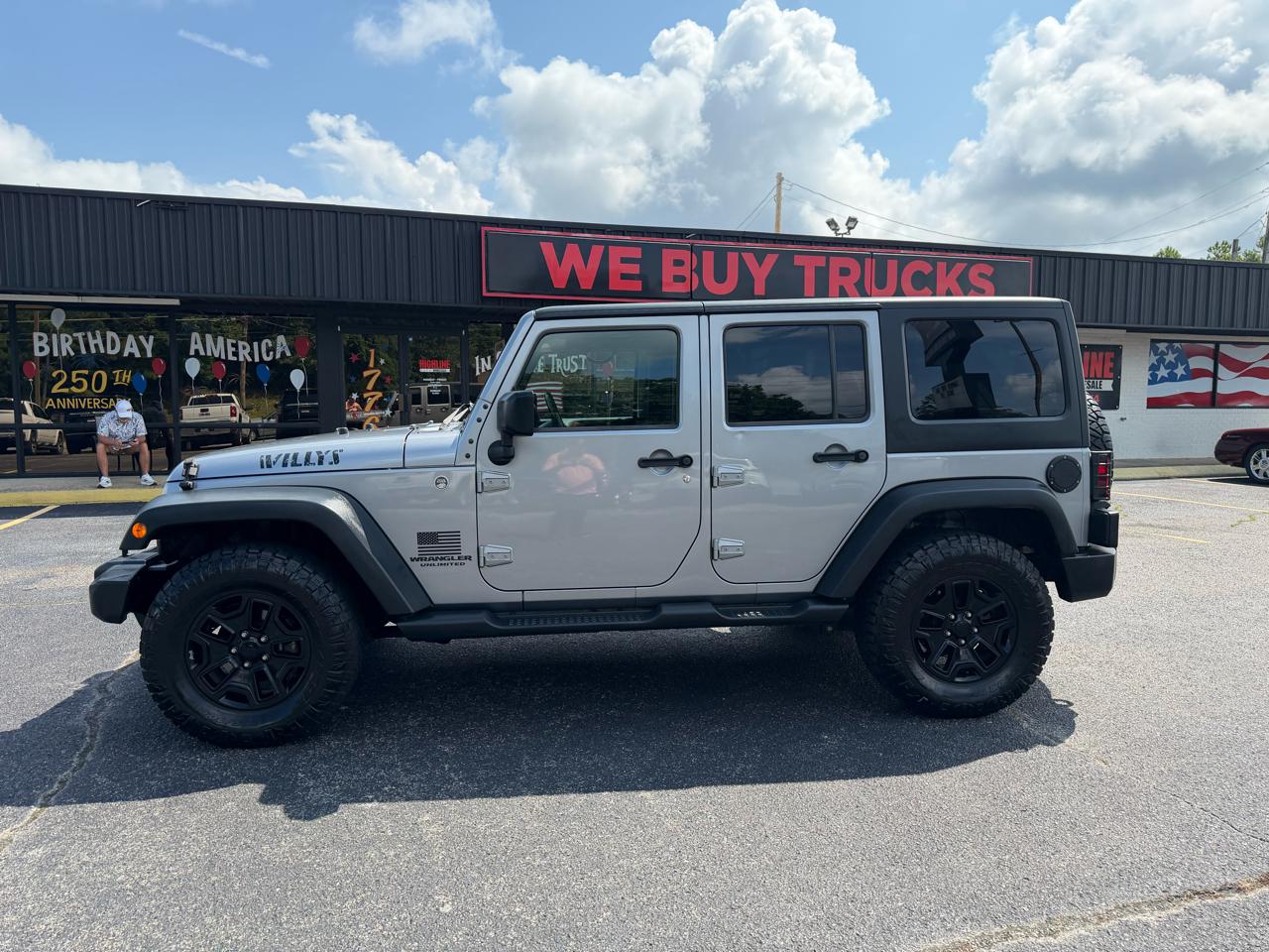 Jeep Wrangler Unlimited 4WD 4dr Willys Wheeler 2015