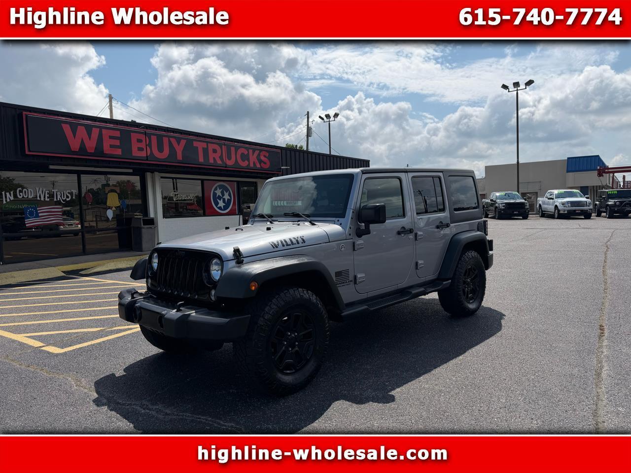 Jeep Wrangler Unlimited 4WD 4dr Willys Wheeler 2015