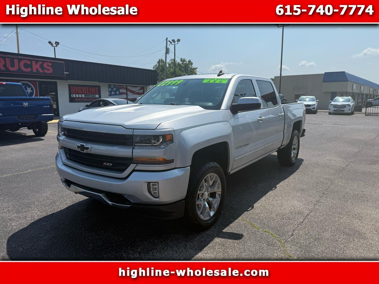 2018 Chevrolet Silverado 1500 4WD Crew Cab 143.5" LT w/2LT
