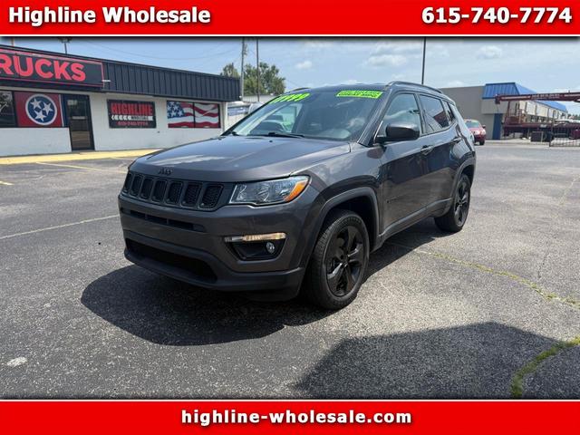 Gray 2019 Jeep Compass SUV / Crossover Four-Wheel Drive 9-Speed Automatic