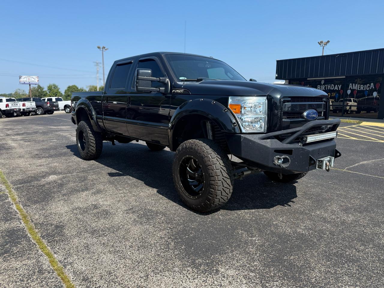 Ford Super Duty F-250 SRW 4WD Crew Cab 156" Platinum 2013