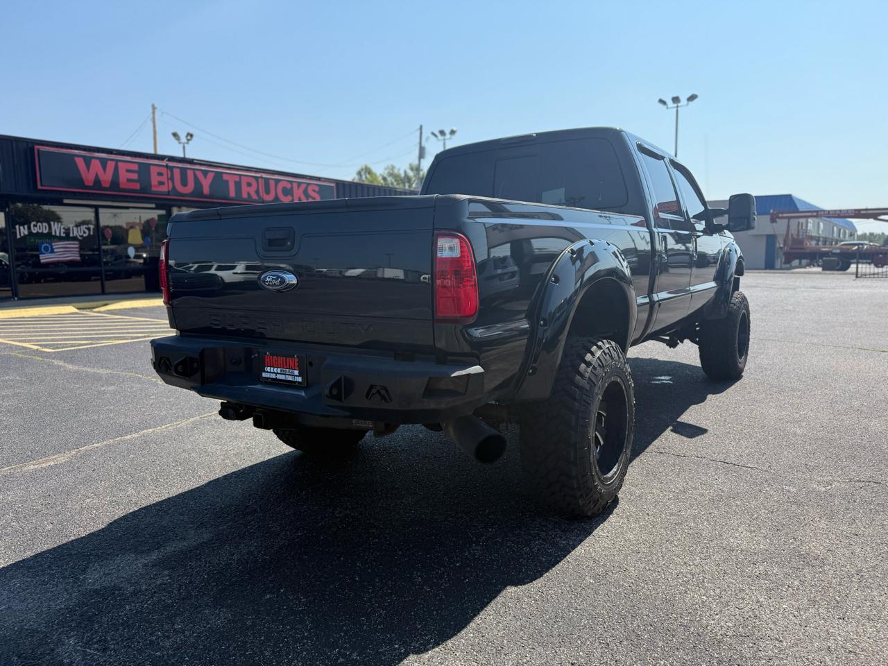 Ford Super Duty F-250 SRW 4WD Crew Cab 156" Platinum 2013
